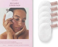waschies 5er Set wiederverwendbare Toner-Pads 5 St&uuml;ck
