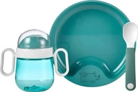 MEPAL Babygeschirrset Mio Deep Turquoise 3-teilig 1 St&uuml;ck