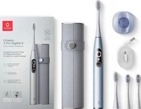 Oclean X Pro digital Y2076 Set elektrische Zahnb&uuml;rste, Silber 1 St&uuml;ck