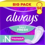 Always Daily Fresh Slipeinlagen Normal mit Frischeduft Big Pack 8006540689158