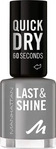 Manhattan Last & Shine Nail Polish 230 Set In Stone 8 ml