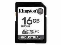 Kingston Industrial - Flash-Speicherkarte - 16 GB - A1 / Video Class V30 / UHS-I U3 /