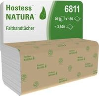 Kimberly-Clark&reg; Papierhandt&uuml;cher Hostess&trade; Natura&trade; 6811, Zick-Zack-Falzung,