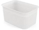Aufbewahrungsbox Rotho BRISEN, Volumen 4,5 l, Lochstruktur, stapelbar, ohne Deckel, L