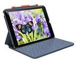 Logitech Rugged Lite - Tastatur und Folioh&uuml;lle - kabellos - Bluetooth LE -...
