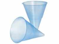 Spitzbecher Papstar Blue Cone, Volumen 115 ml, für marktgänige Wasserspender, Ø