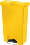 Tretabfalleimer Slim Jim&reg;, Kunststoff, Fassungsverm&ouml;gen 50 Liter, gelb