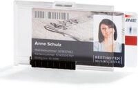 Durable Kartenhalter Pushbox Duo, Kunststoff, f&uuml;r bis zu 2 Karten pro Kammer, 10 St.