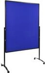 Moderationswand Legamaster PREMIUM PLUS klappbar, Textil, blau 655928
