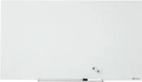 Glastafel Nobo Diamond, magnethaftend, aneinander montierbar, wei&szlig;, 1000 x 560