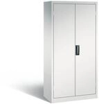 C+P Akkuladeschrank Basic mit Vollblecht&uuml;ren, H 1950 x B 930 x T 500 mm, Lichtgrau