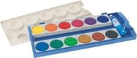 Pelikan Deckfarbkasten K12&reg; eco, inkl. Deckwei&szlig;, 12 Farben 671289