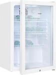 Exquisit Glast&uuml;rk&uuml;hlschrank GKS120-GT-160C Wei&szlig; 118 l, Umluft, 3 Ablagen,