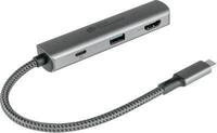 USB-C Hub Good Connections, 3er-Port mit 1 x HDMI, 1 x USB-C, 1 x USB 3.0 A,
