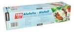Alufolie Papstar, St&auml;rke 14 &micro;, L 150 m x B 300 mm, silber, Gro&szlig;rolle in