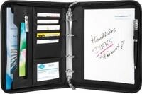 WEDO Konferenzmappe Elegance, DIN A5, Kunstleder/Nylon, schwarz