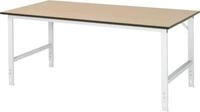 Arbeitstisch, MDF-Platte, B 2000 x T 1000 x H 760-1080 mm