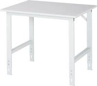 Arbeitstisch, Melamin-Platte, B 1000 x T 800 x H 760-1080 mm