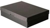 Archivbox Falken PURE Box Black A3, f&uuml;r bis zu 1250 Blatt, mit Beschriftungsfeld, L