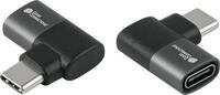 USB 4.0 Winkeladapter Good Connections, USB-C an USB-C, Leistung 240 W, bis 40