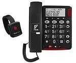 Amplicomms BigTel 50 Alarm Plus - Telefon mit Schnur - Dunkelgrau Amplicomms BigTel 50 Alarm Plus - Telefon mit Schnur - Dunkelgrau