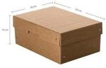 Archivbox Falken PureBox Nature A5, f&uuml;r bis zu 1250 Blatt, mit Beschriftungsfeld, L