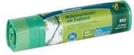 Secolan&reg; M&uuml;lleimerbeutel, mit Zugband, 60 Liter, gr&uuml;n, 15 St&uuml;ck