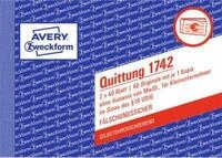 AVERY&reg; Zweckform Quittung Kleinunternehmer, ohne MWSt. Nr. 1742