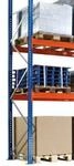 Schulte Lagertechnik Palettenregal-St&auml;nderrahmen S625-A18, unmontiert, T 800 x H