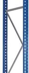 Schulte Lagertechnik Palettenregal-St&auml;nderrahmen S625-A18, unmontiert, T 1100 x H