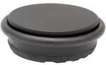 Wagner T&uuml;rstopper BIG DISK BLACK, Stahl, pulverbeschichtet, &Oslash; 100 x H 30 mm, mobil,