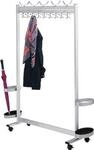 Garderobe multiline, B 1000, 10 Hut-/36 Mantelhaken