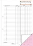 sigel&reg; Kassenabrechnung KG425, DIN A4 hoch, 2 x 50 Blatt