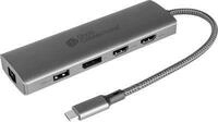 USB-C Hub Good Connections, 10er-Port mit 2 x HDMI, 1 x DisplayPort, 1 x USB-C, 2 x