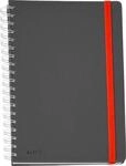 Collegeblock Leitz Cosy, DIN B5, kariert, spiralgebunden, 100 g/m&sup2; Papier, 80 Blatt,