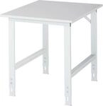 Arbeitstisch, Melamin-Platte, B 750 x T 1000 x H 760-1080 mm