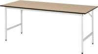 Arbeitstisch, MDF-Platte, 2000 x 800 x 800-850 mm