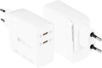 USB-Schnellladeger&auml;t Good Connections, mit GaN-Technologie, 2er-Port mit 2 x USB-C,