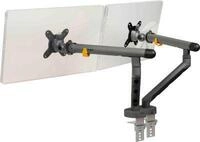 Monitorarm BakkerElkhuizen BE Flexible Dual, f&uuml;r 2 Monitore, bis 10 kg, dreh-, neig-