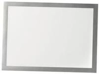 Durable Folienrahmen Duraframer Grip, Format DIN A4, f&uuml;r Textilfl&auml;chen, silber