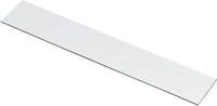 Magnet-Lagerschilder, wei&szlig;, 25 x 150 mm