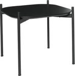 Beistelltisch meet by Paperflow Meet, Quadrat, furniertes MDF, Stahlgestell, B 500 x