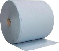 Putztuchrolle Basic Line, 1 Rolle mit 1000 Blatt, 3-lagig, 380 x 360 mm, blau