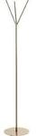 Garderobenst&auml;nder HAKU, 3 Haken, Gesamttragkraft 25 kg, Fu&szlig;platte, &Oslash; 350 x H 1730
