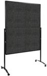 Moderationswand Legamaster PREMIUM PLUS klappbar, Textil, anthrazit