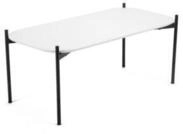 Beistelltisch meet by Paperflow Meet, Rechteck, furniertes MDF, Stahlgestell, B...