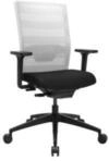 Topstar B&uuml;rostuhl AirWork, mit Armlehnen, Auto-Synchronmechanik, Muldensitz,