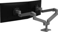 Monitorarm Ergotron LX Pro Dual, f&uuml;r 2 Displays nebeneinander, bis 27&Prime;,