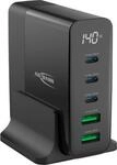 Multiladeger&auml;t Ansmann Desktop Charger, 140 W, GaN-Technologie, f&uuml;r bis zu 5