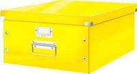 LEITZ&reg; Ablage- und Transportbox Serie Click + Store, gro&szlig;, f&uuml;r DIN A3, gelb